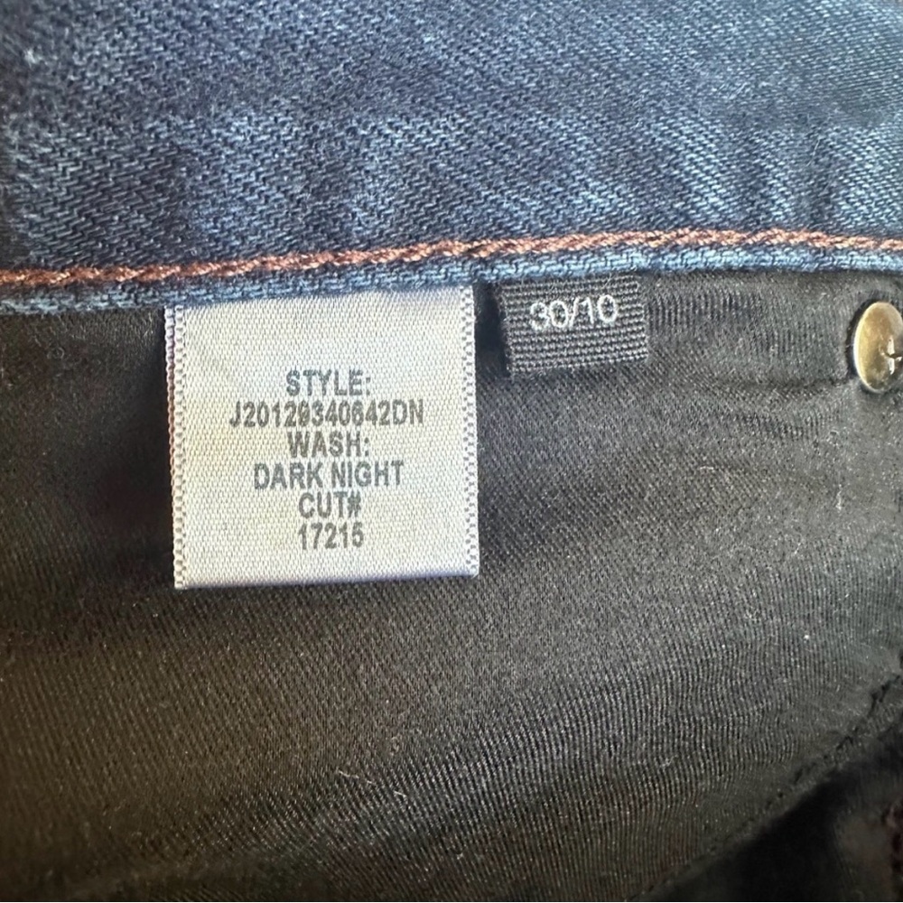 Veronica Beard Ryleigh High Rise Slim Straight Leg Jeans - Picture 5 of 9